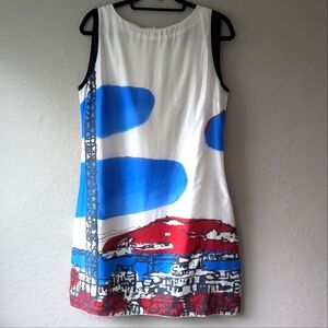 Desigual painted midi dress 42/10